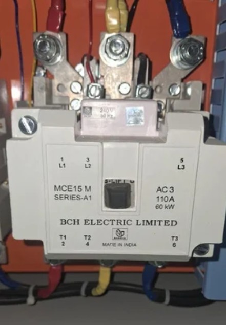 BCH Electric 110A 3 Pole Contactor MCE15MN3K5 (Three Phase, 415V)